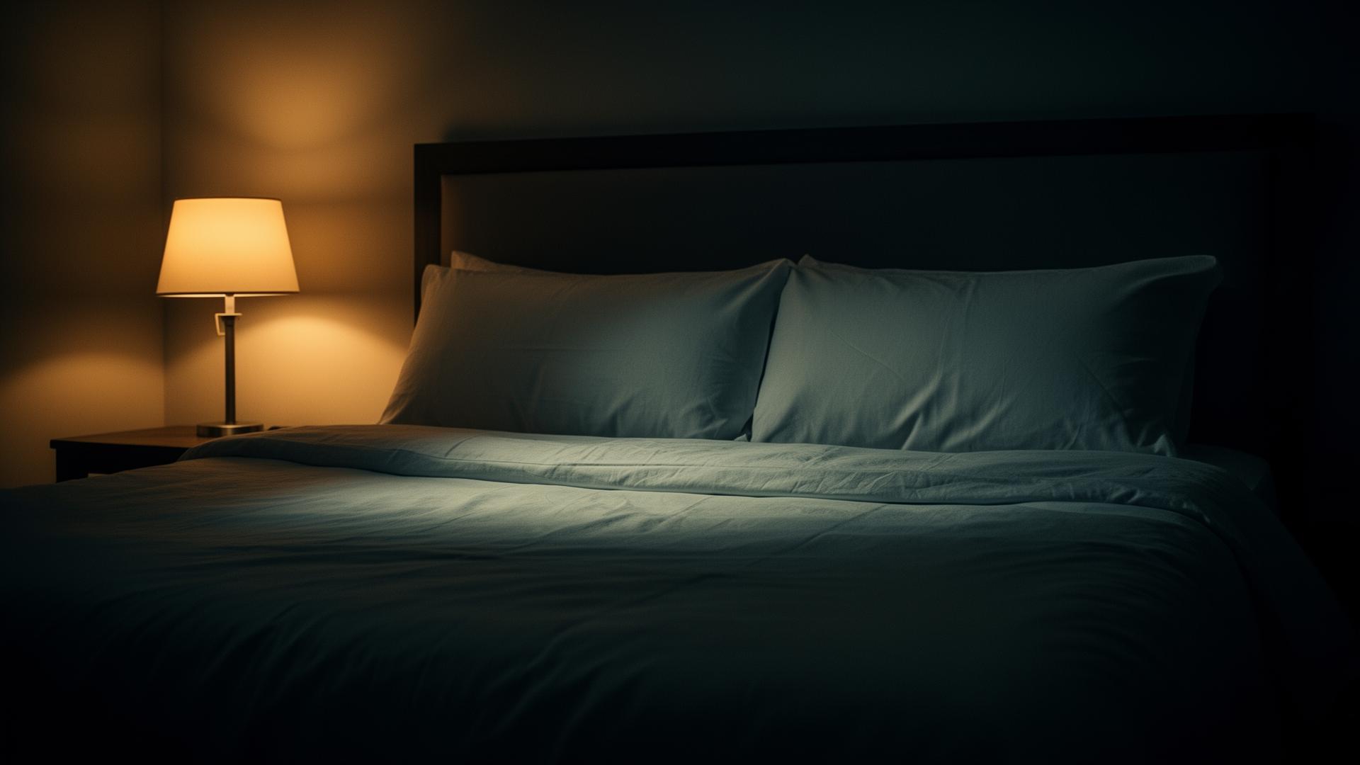 Bedroom at night — emergency bed bug treatment in Des Moines, IA